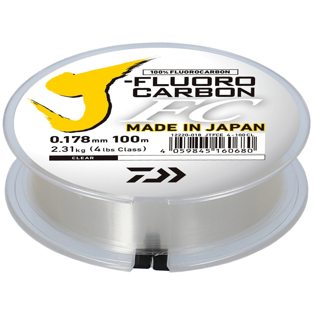 Daiwa J Fluorocarbon 100 m 9,21 kg 0,393 mm