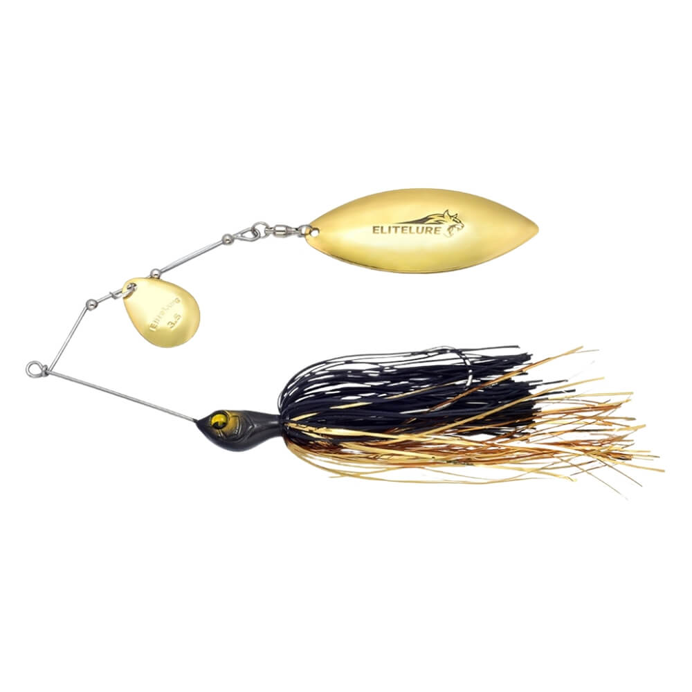 BIM Tackle Tiger Pike Spinnerbait Black Gold