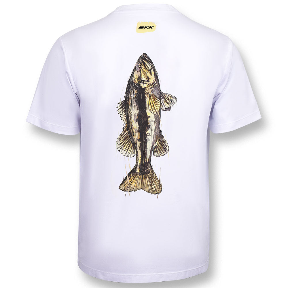 BKK-Short-Sleeve-Casual-Shirt-Bass-White-Rueckseite S / M / L / XL / XXL / XXXL / XXXXL