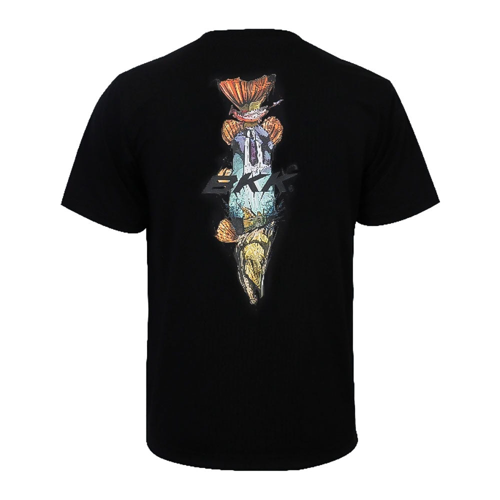 BKK-Short-Sleeve-Casual-Shirt-Brand-Values-Pike-Schwarz-Back
