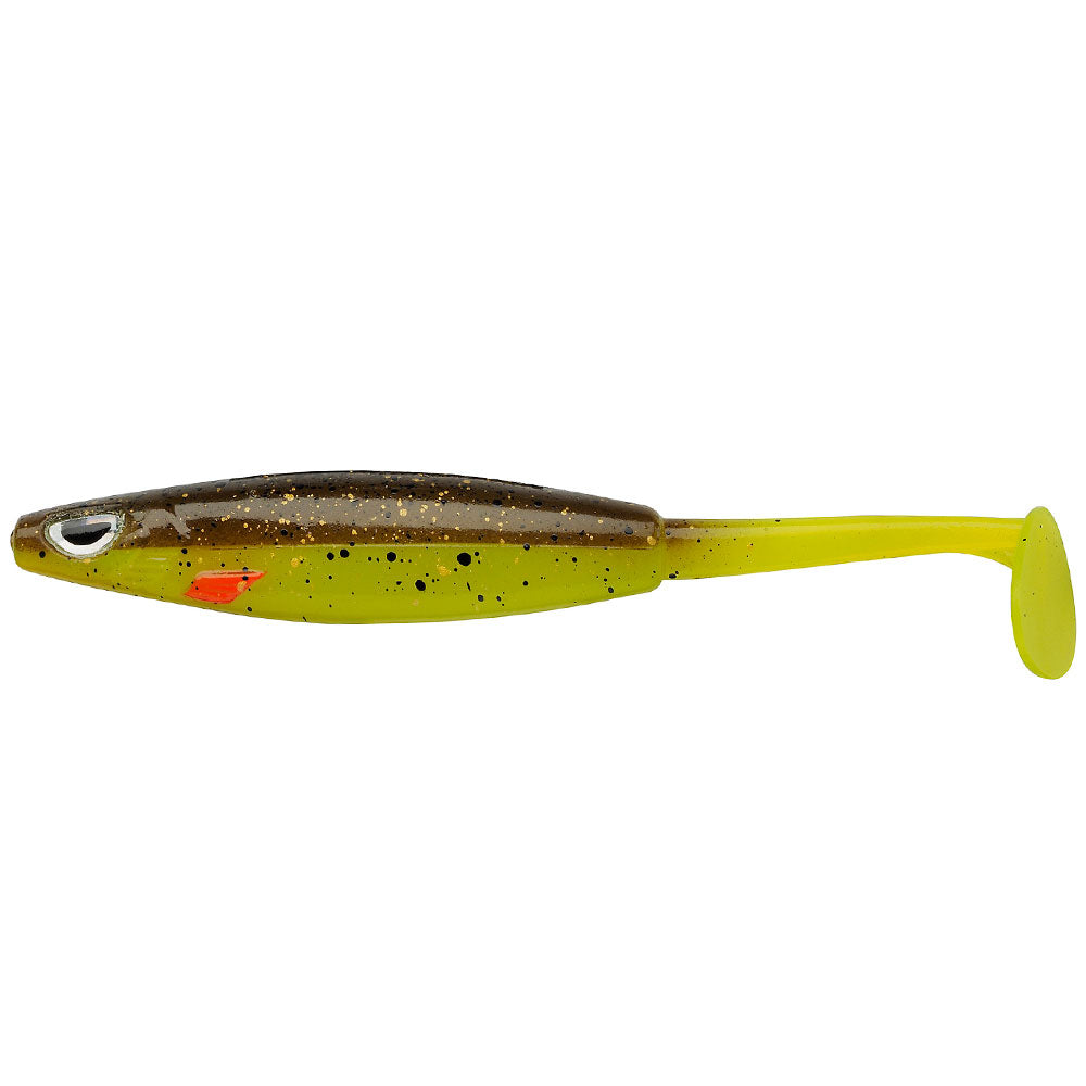 Berkley Sick Vibe 12 cm Brown Chartreuse