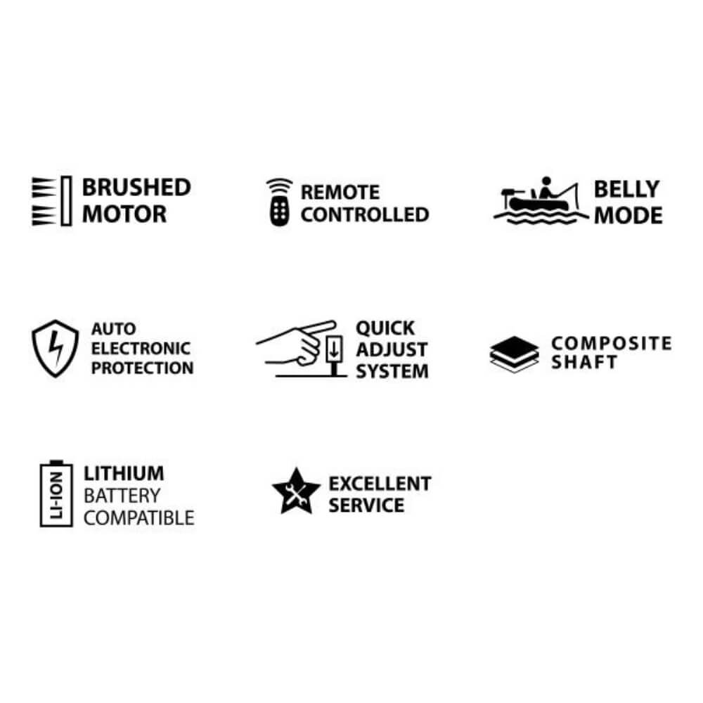 Black Cat BC 2400 Battle Cat Elektro-Außenbordmotor Übersicht