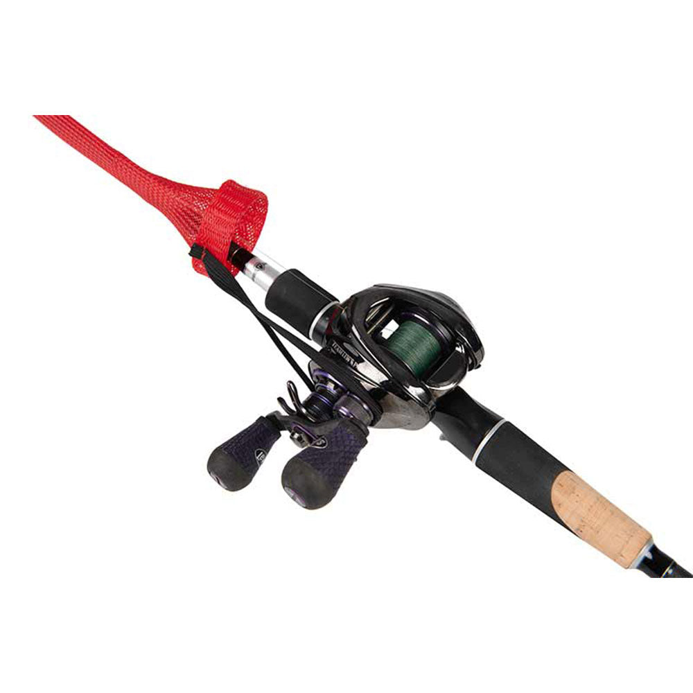 Fox-Rage-Rod-Shield-Cast-Rot-Detail-Gummiband-Befestigung-Rolle 141 cm / 167 cm / 186 cm