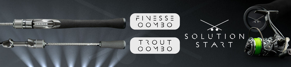 Die neuen Solution Start Combos - Finesse und Trout – jetzt bei uns im Shop erhältlich