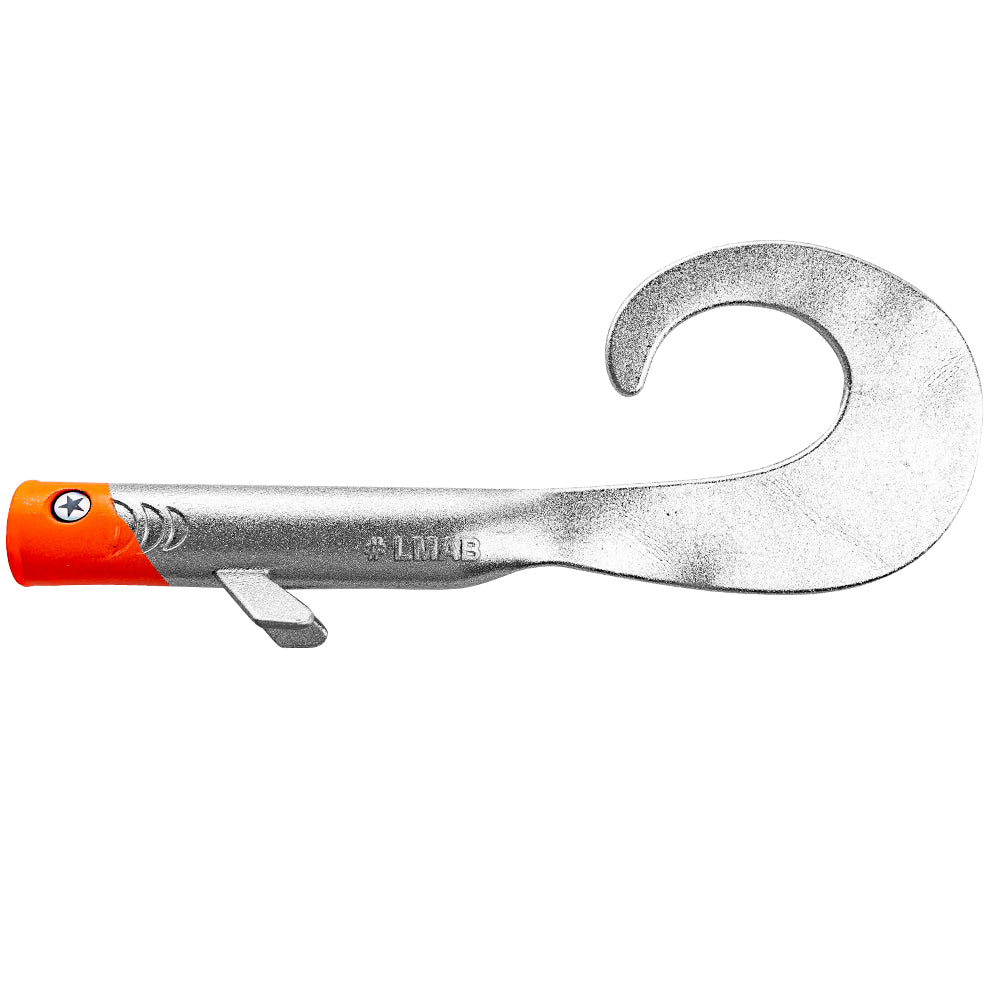 LMAB Drunk Twister 23 cm Chrome Redhead