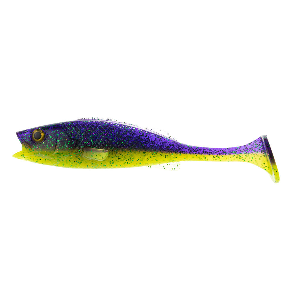 LMAB KFI Perch Shad 9 cm KOeFI Purple Rave