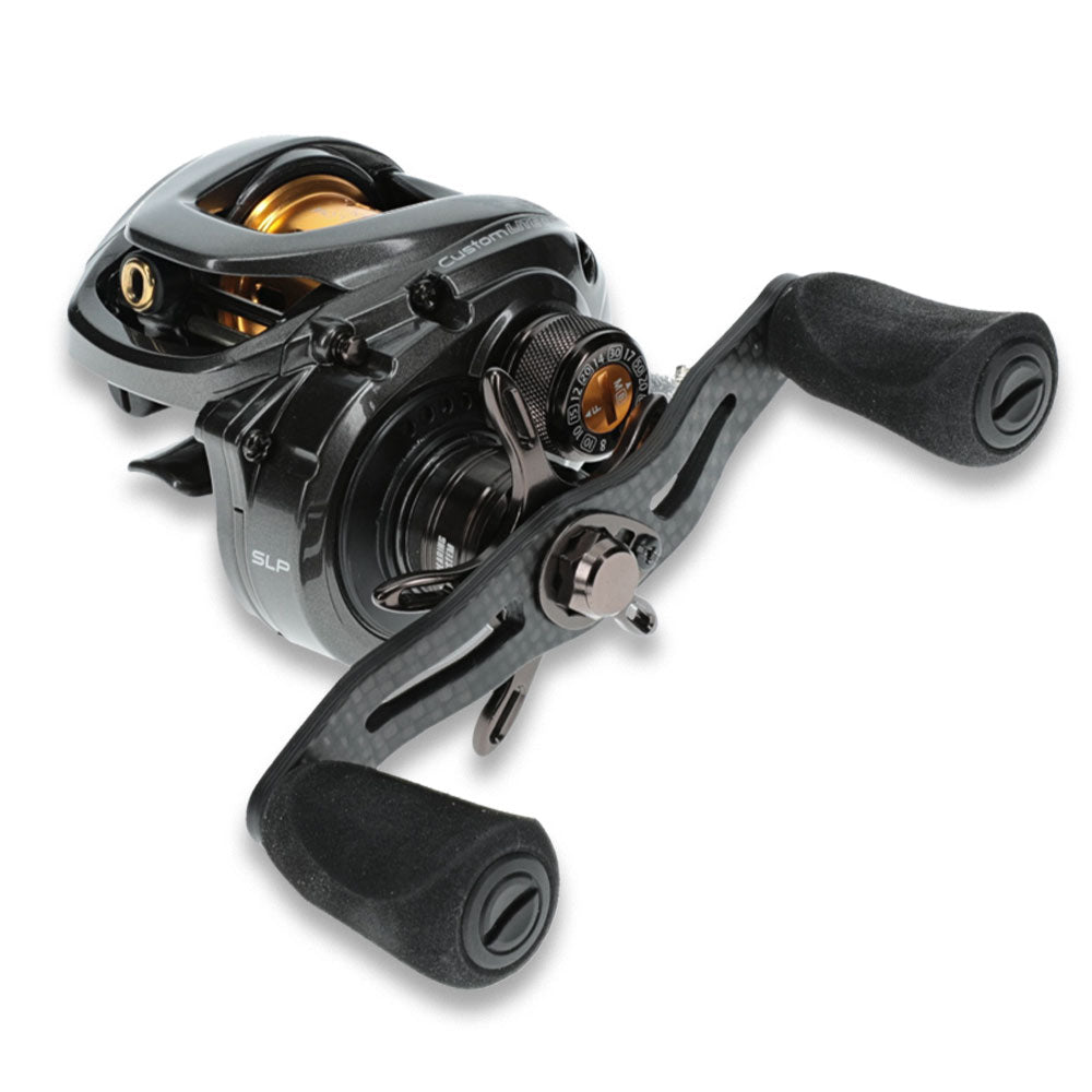 Lews-Custom-Lite-SS-Baitcast-7-5-1-Dynamische-Ansicht-Kurbel
