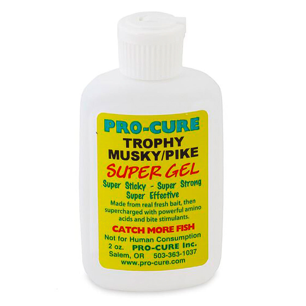Pro Cure Super Gel 56 g Lockstoff Trophy Muskie Pike Hecht
