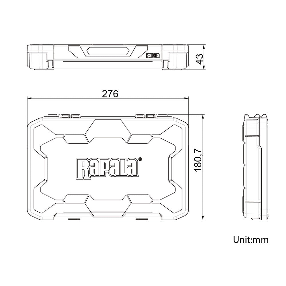 Rapala Tackle Tray 276 Box