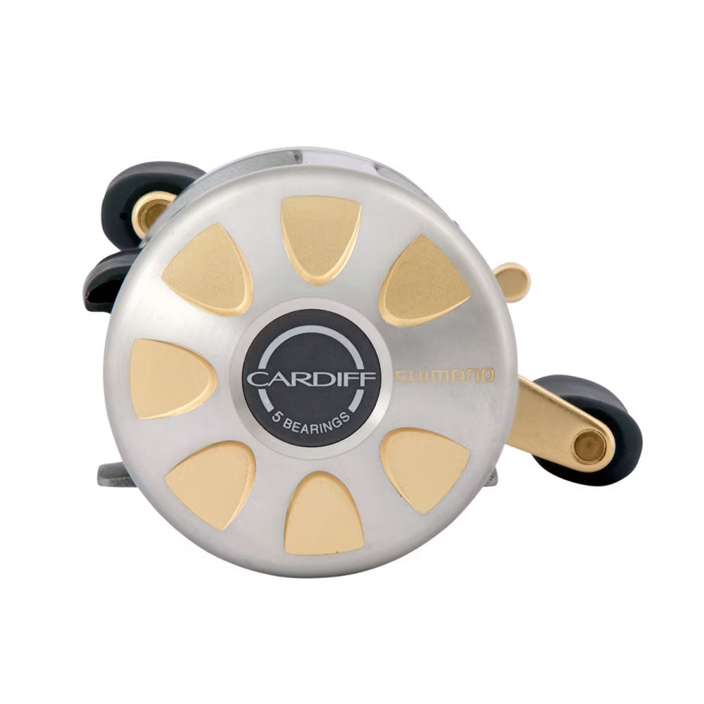 Shimano-Cardiff-A-301-A-Detail-Seitansicht-Logo / 201 A / 401 A