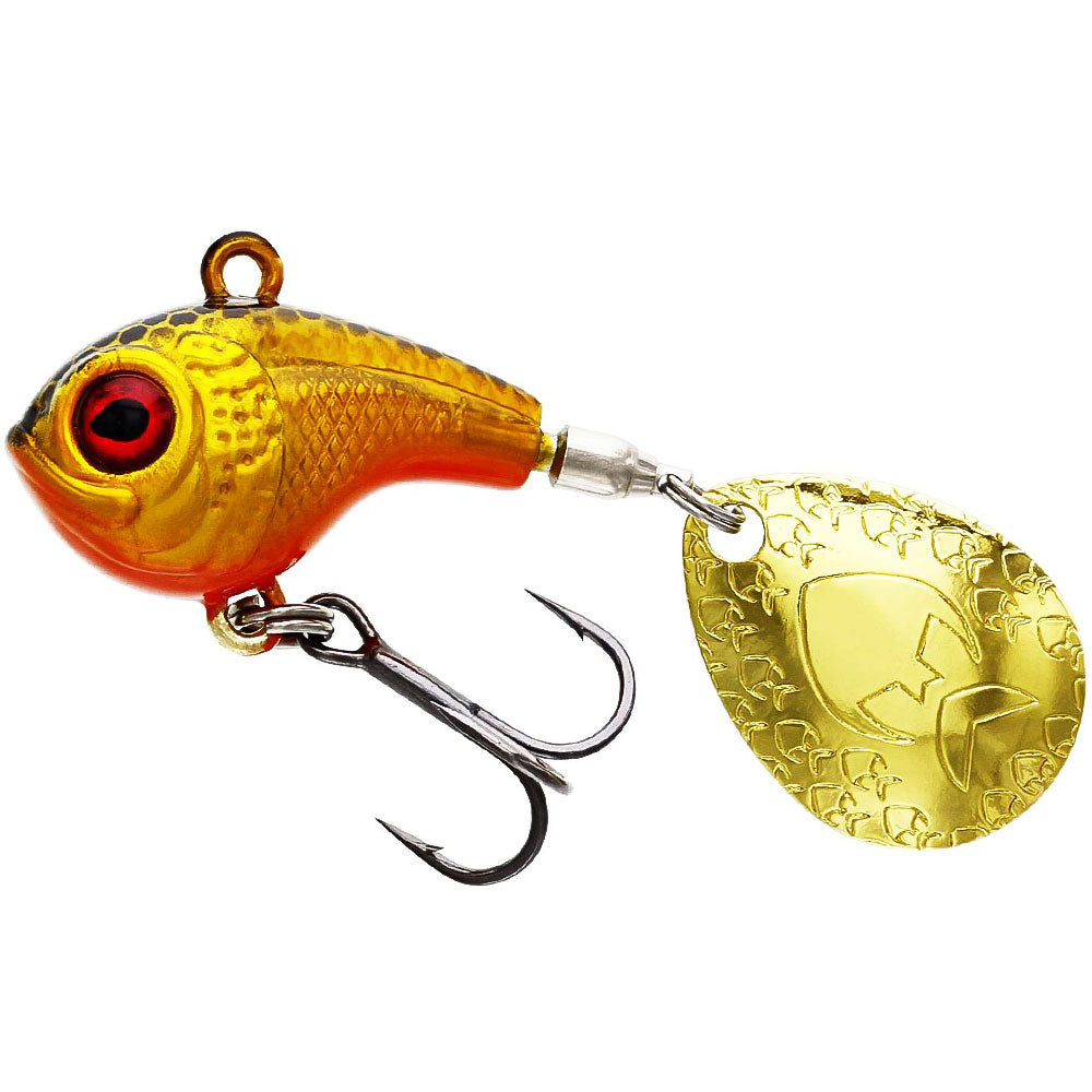 Westin DropBite Spin Tail Jig 2,6 cm 8 g Gold Rush