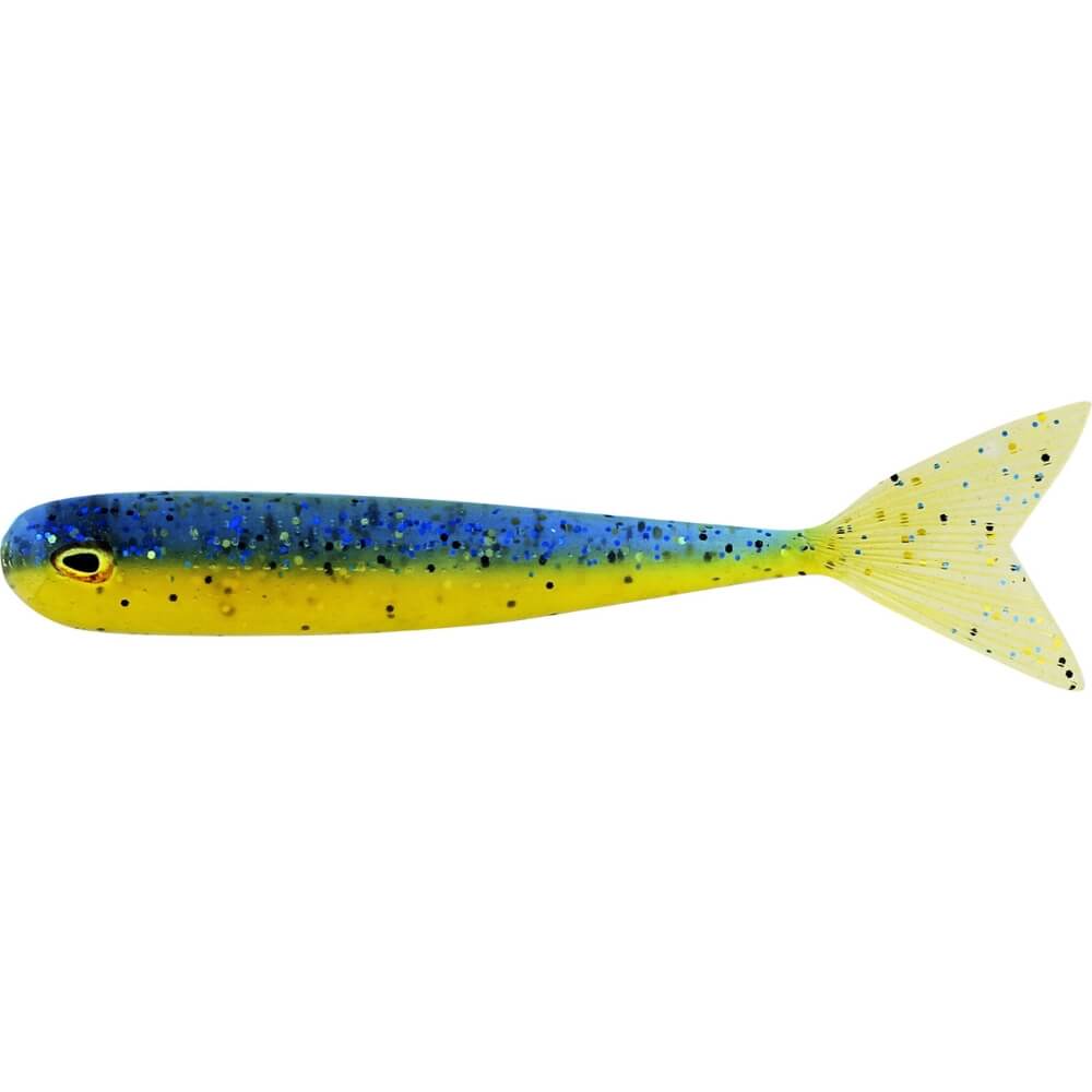 Westin MegaTeez V-Tail 5 cm / 9 cm Blue'n Yellow