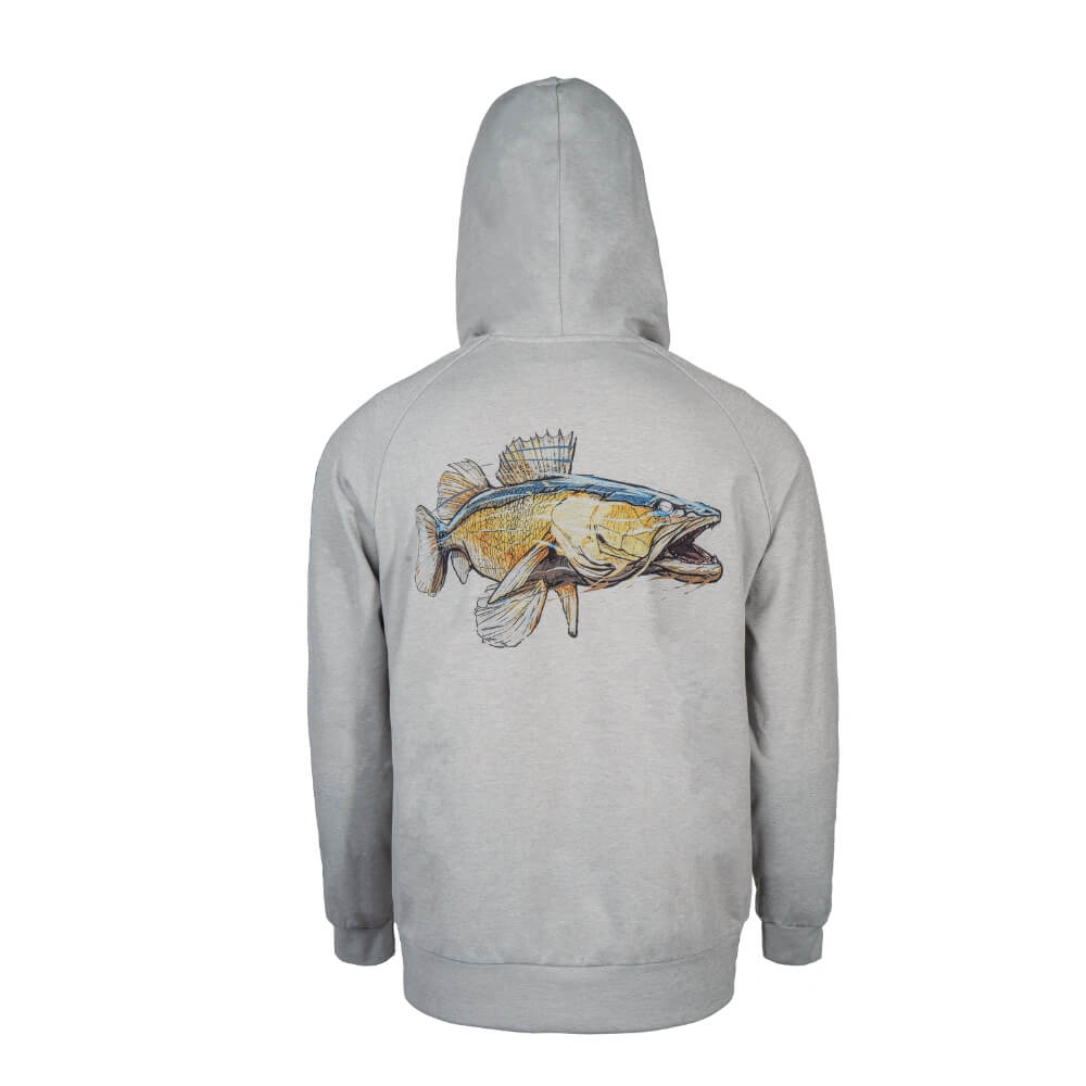 BKK Hoodie Zander (Grey) Back