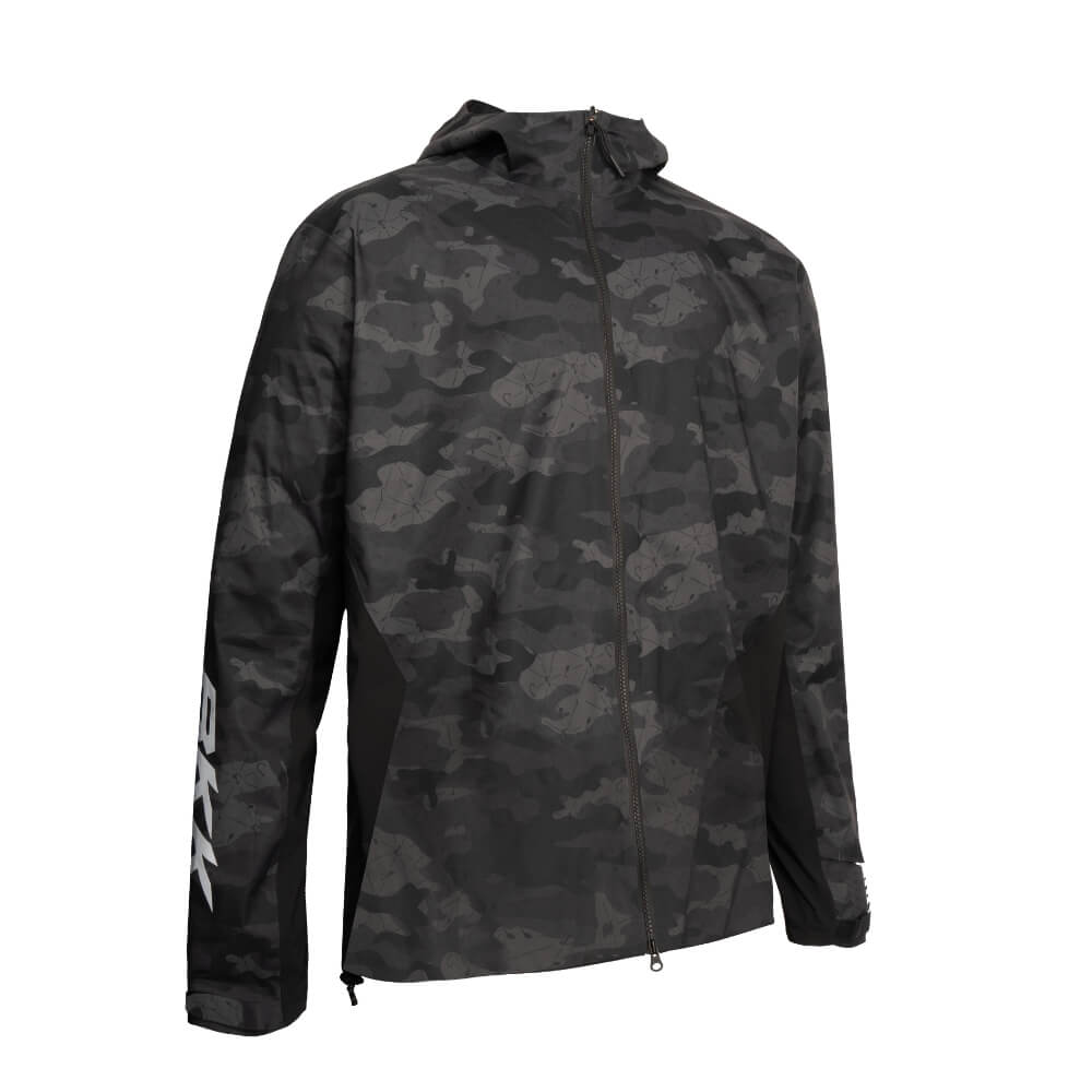 BKK Light Rain Jacket (Black/Camo) bei HechtundBarsch.at