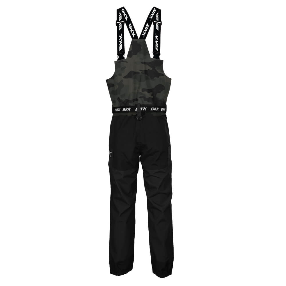 BKK Rain Bib (Black/Camo) Back