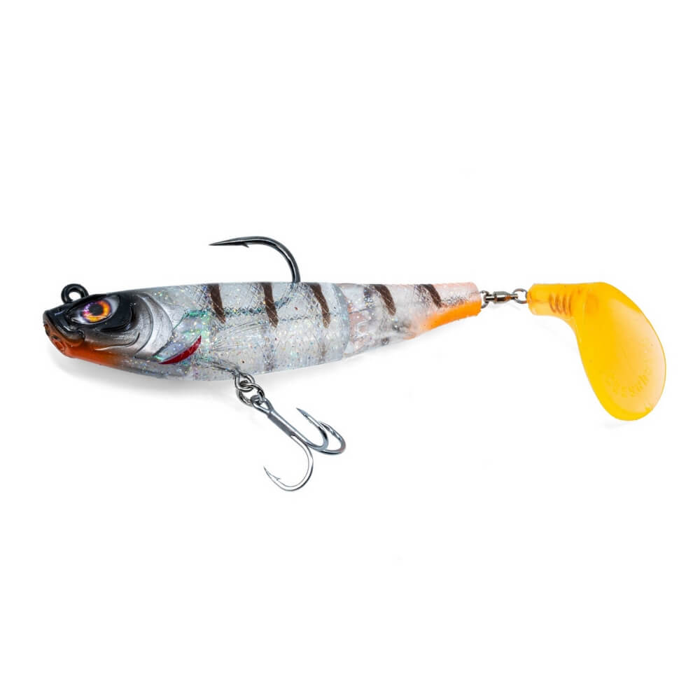 Chasebaits The Swinger Rigged 9 cm / 15 cm Brown Tiger