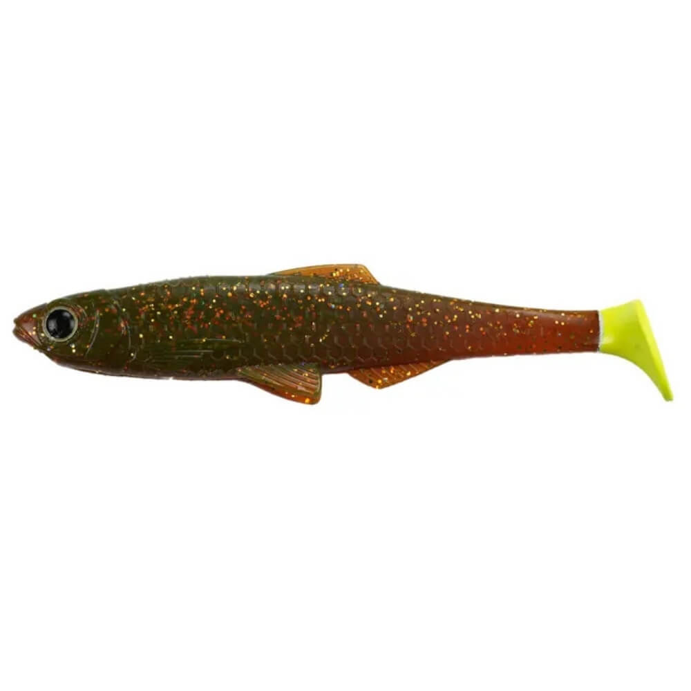 INVDR Lures Heileit Edition INVDR Shad 8 cm / 11 cm Neon Motoroil