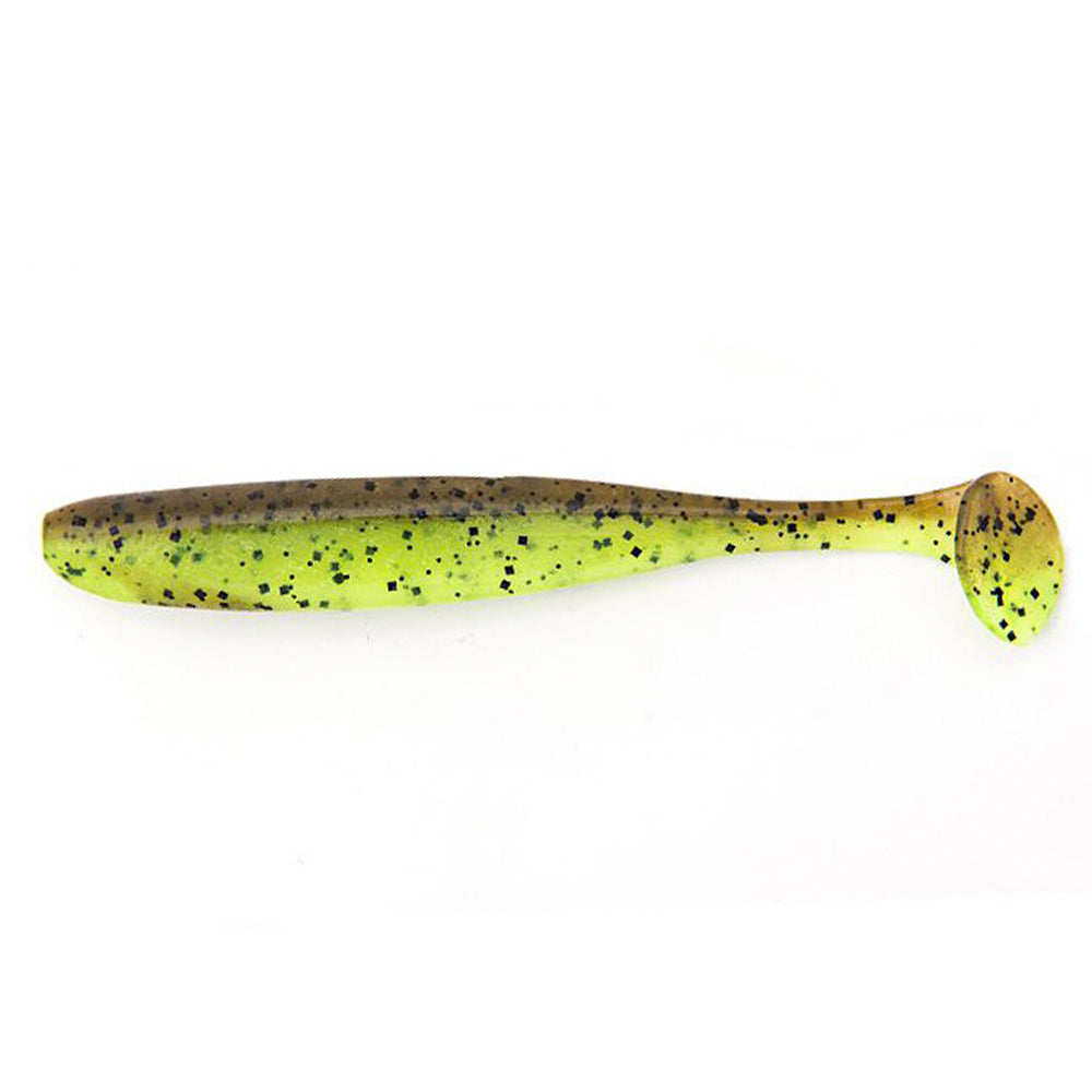 Keitech Easy Shiner 4 10 cm Green Pumpkin Chartreuse