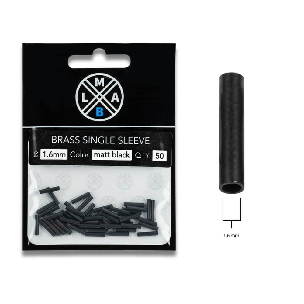LMAB Klemmhülsen / Brass Single Sleeve 1,6 mm