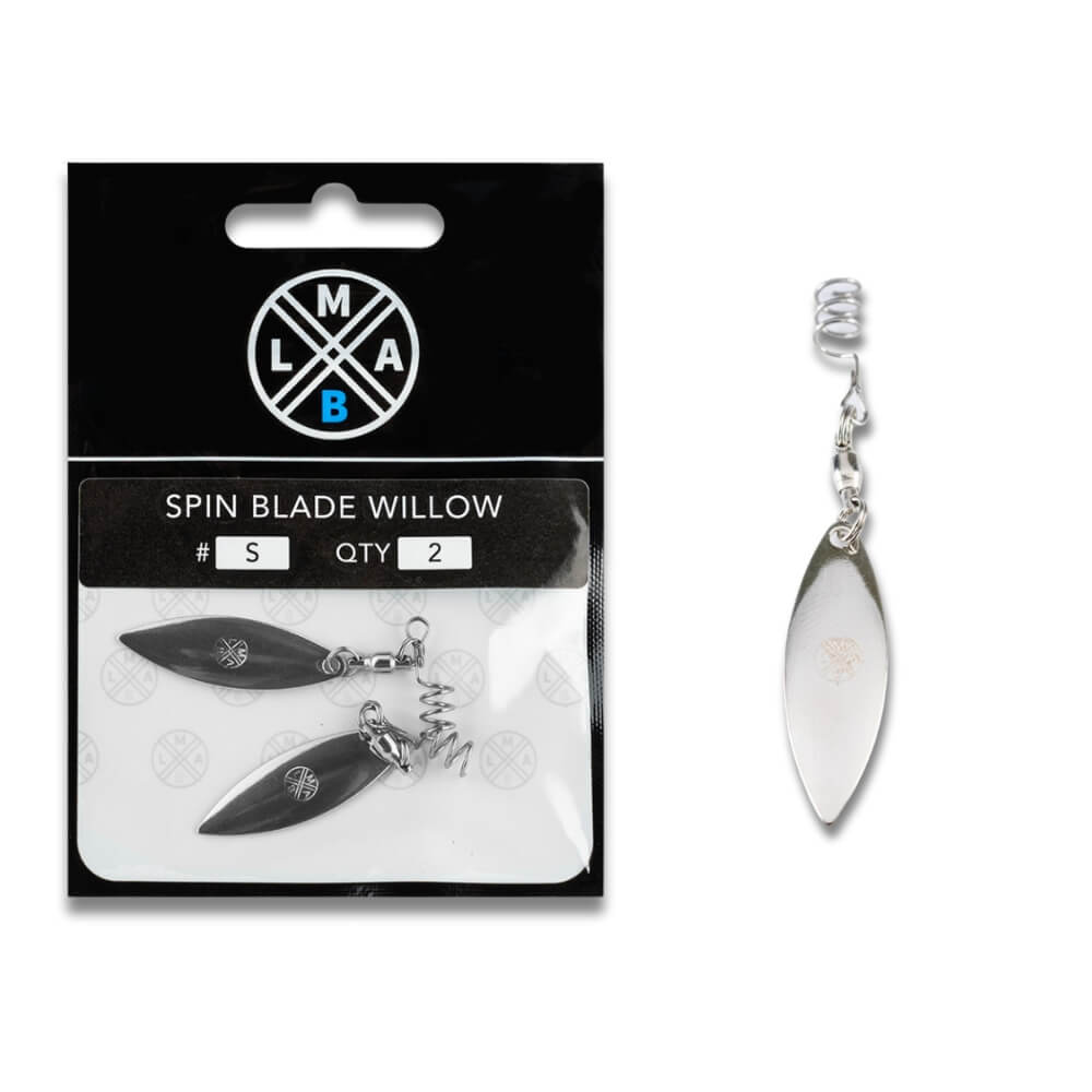 LMAB Spin Blade Willow Silver Plain