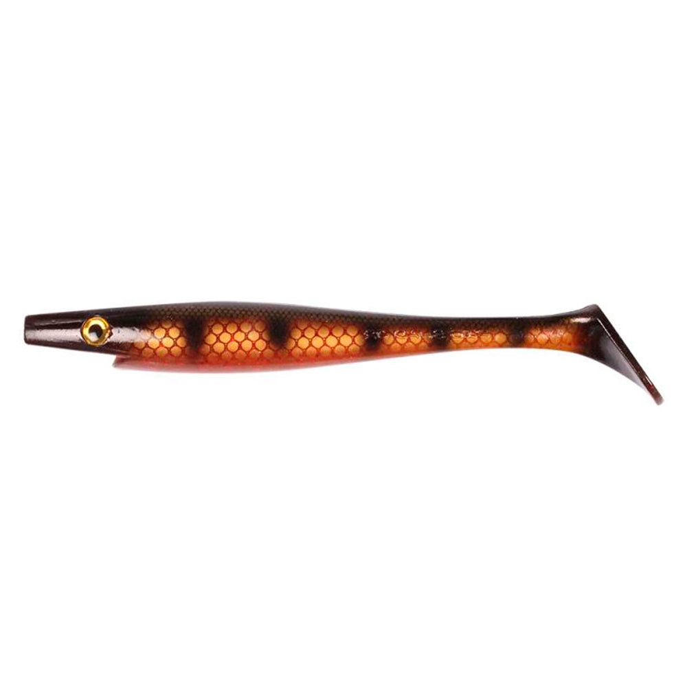 Strike Pro The Pig Shad Junior 8 20 cm Black Okiboji Perch