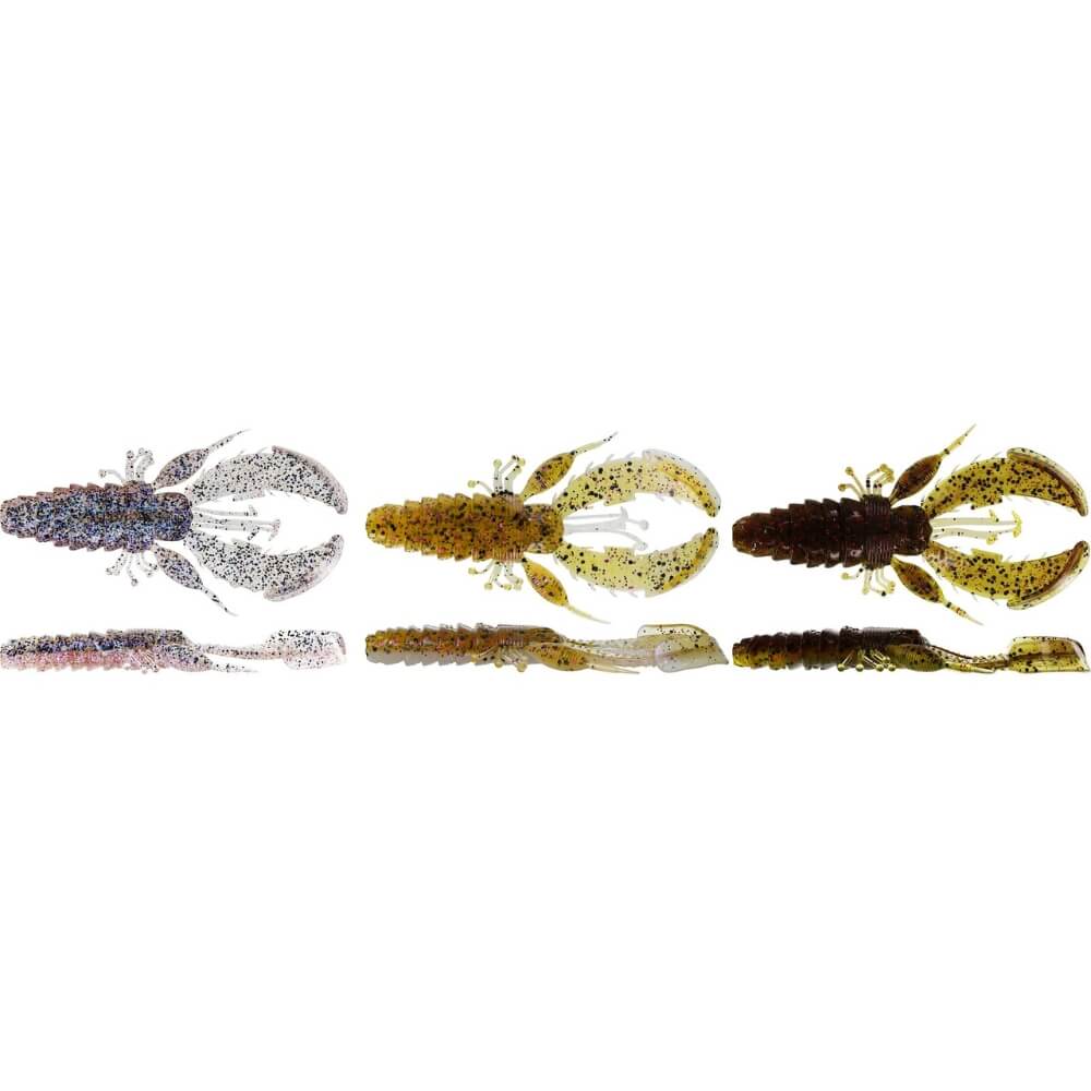 Westin CreCraw Creature Bait 8,5 cm 7 g Clear Water Mix 25