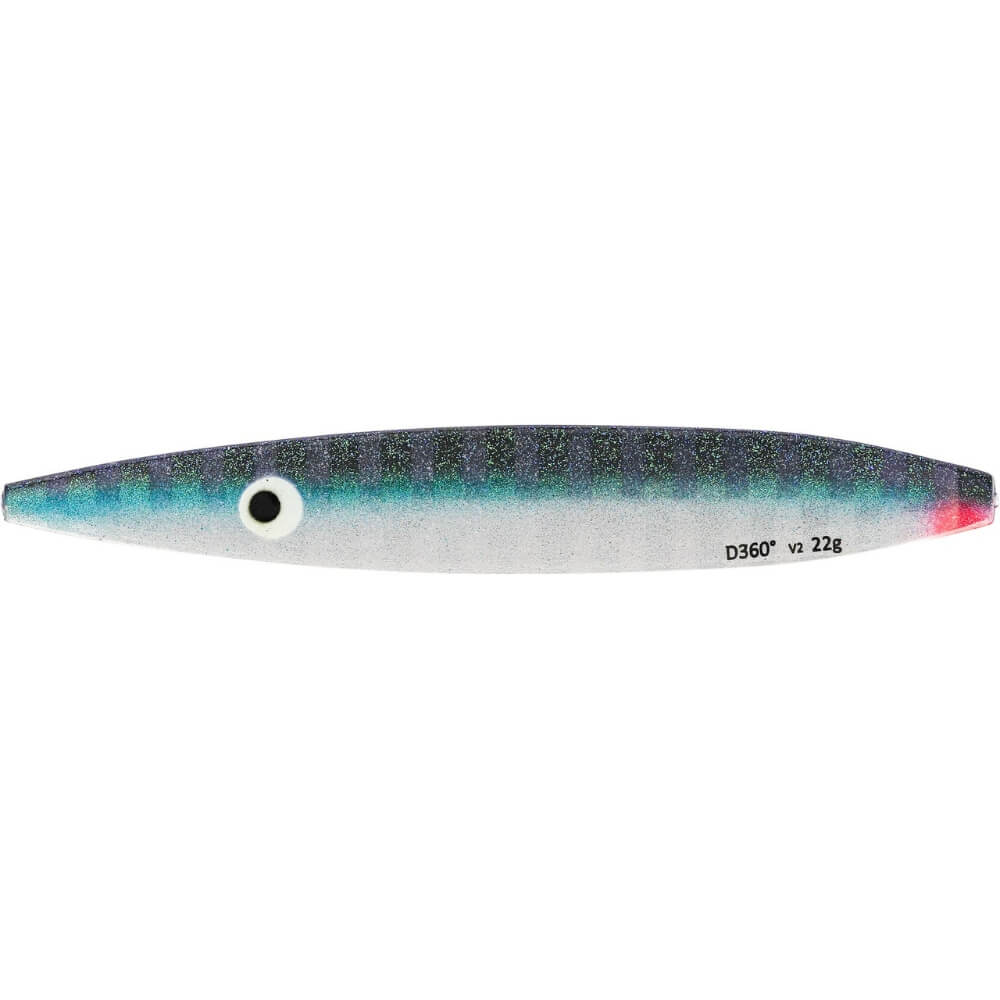 Westin D360° V2 8 cm / 9,5 cm / 10 cm UV Striped Indigo