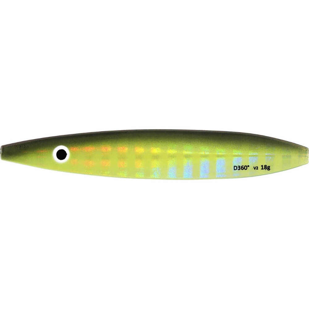 Westin D360° V2 8 cm / 9,5 cm / 10 cm UV Striped Motoroil UV