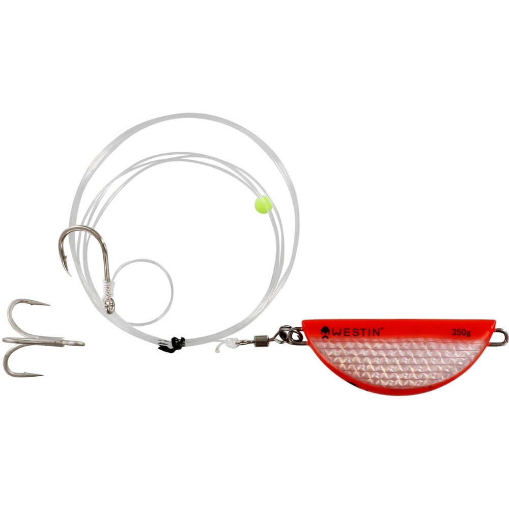 Westin Halibut Anti Twist Rig Orange Flash