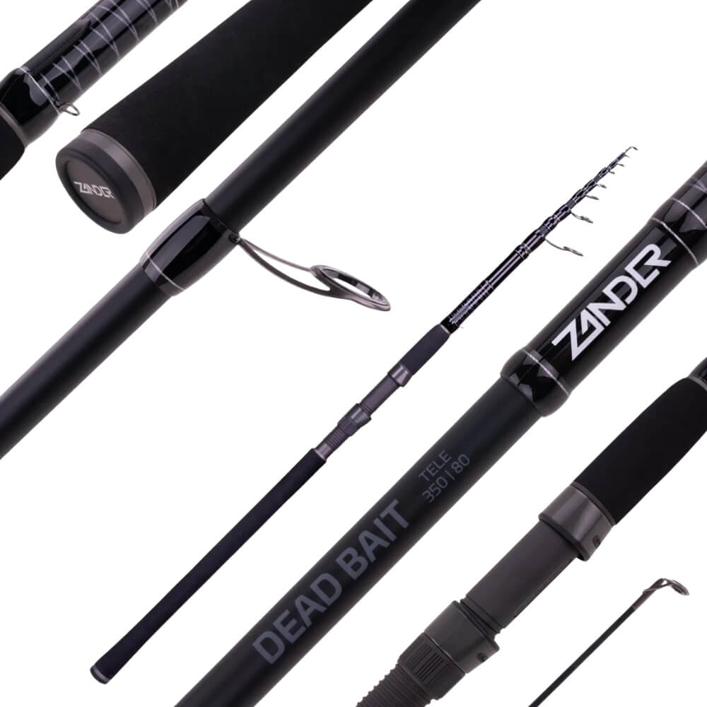 Zeck Zander Dead Bait Tele Collage