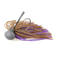 Bewertung von Anonym für das Produkt Tungsten Rubber Jig Model II 14 g | 1/2 oz Brown / Purple