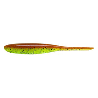 Bewertung von Hermann für das Produkt Shad Impact 4" | 11 cm Motoroil Chartreuse
