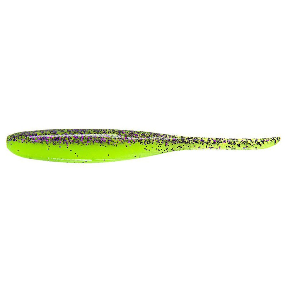 Keitech Shad Impact 4 10 cm Purple Chartreuse BA Edition
