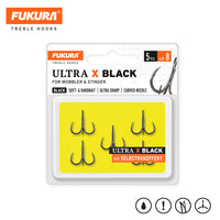 Bewertung von Christian für das Produkt Fukura Drillinge Ultra X Black | Treble Hooks 8