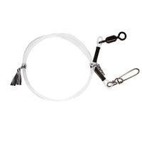 Bewertung von Benjamin für das Produkt Fluorocarbon Leader HD (Pike Snap) / 50 cm 50 kg