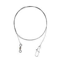 Bewertung von Customer für das Produkt Tungsten Vorfach mit Wirbel (Wolframvorfach / 35 cm) 13 kg
