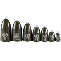 Bewertung von Domenique für das Produkt Tungsten Bullet Weight Green Pumpkin / 10.6 g