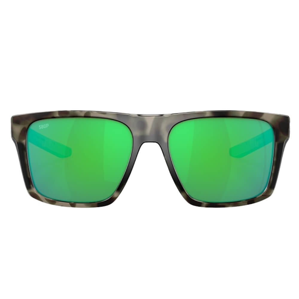 Costa Del Mar Lido (06S9104) 580G / Polarisationsbrille Wetlands / Green Mirror Front