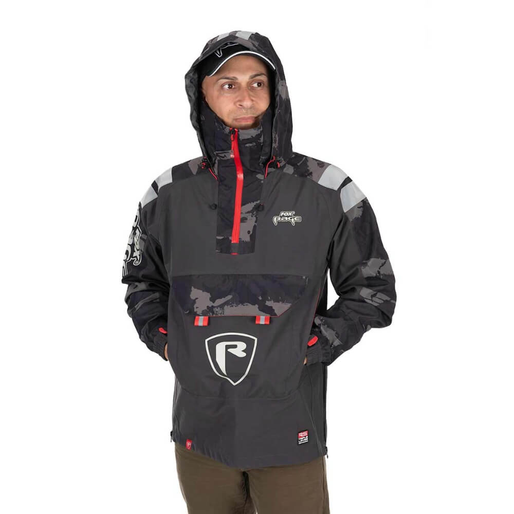 Fox Rage Camo Triple Layer Smock mit Kapuze
