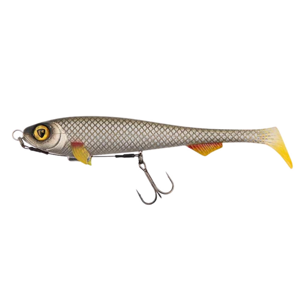Fox Rage Super Slick Shad Loaded 18 cm Silver Ghost