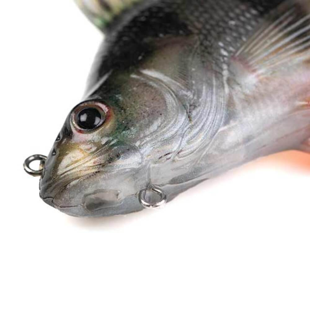 Fox Rage Ultra Realistic Perch Replicant 10 cm / 14 cm Detailbild Kopf