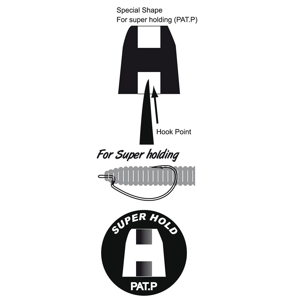 Gamakatsu Worm EWG mit Silicon Stopper 30