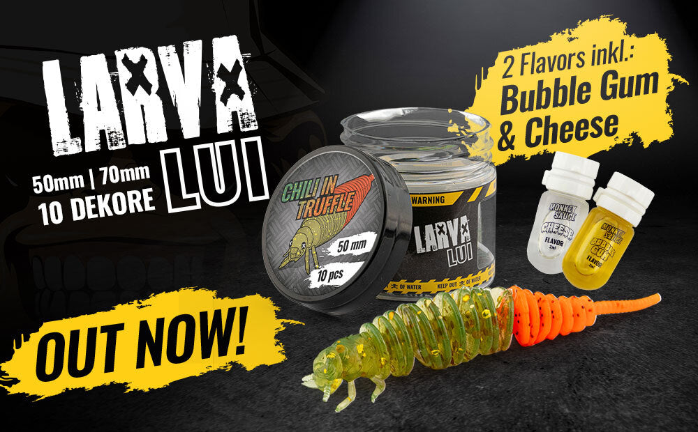 Larva Lui speziell für den Forellensee.