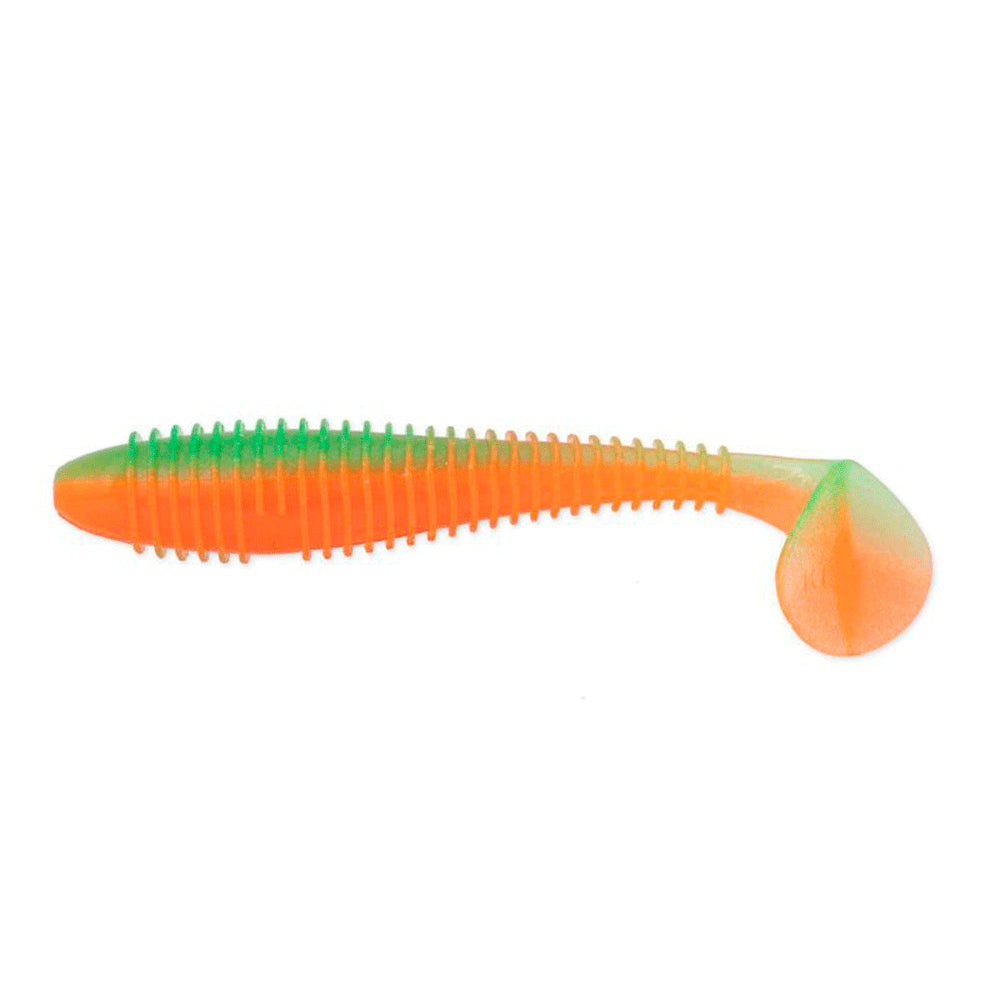 Keitech FAT Swing Impact 4,8 12 cm UV Lime Orange