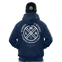 Bewertung von Rainer für das Produkt Great Story (Hoodie) "Navy Blau" 4XL