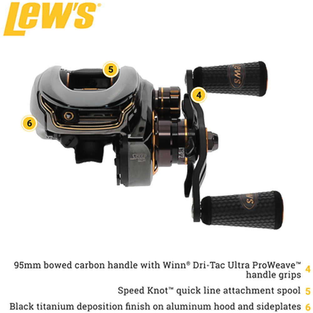 Lews Team Lews Elite Ti Baitcast 751