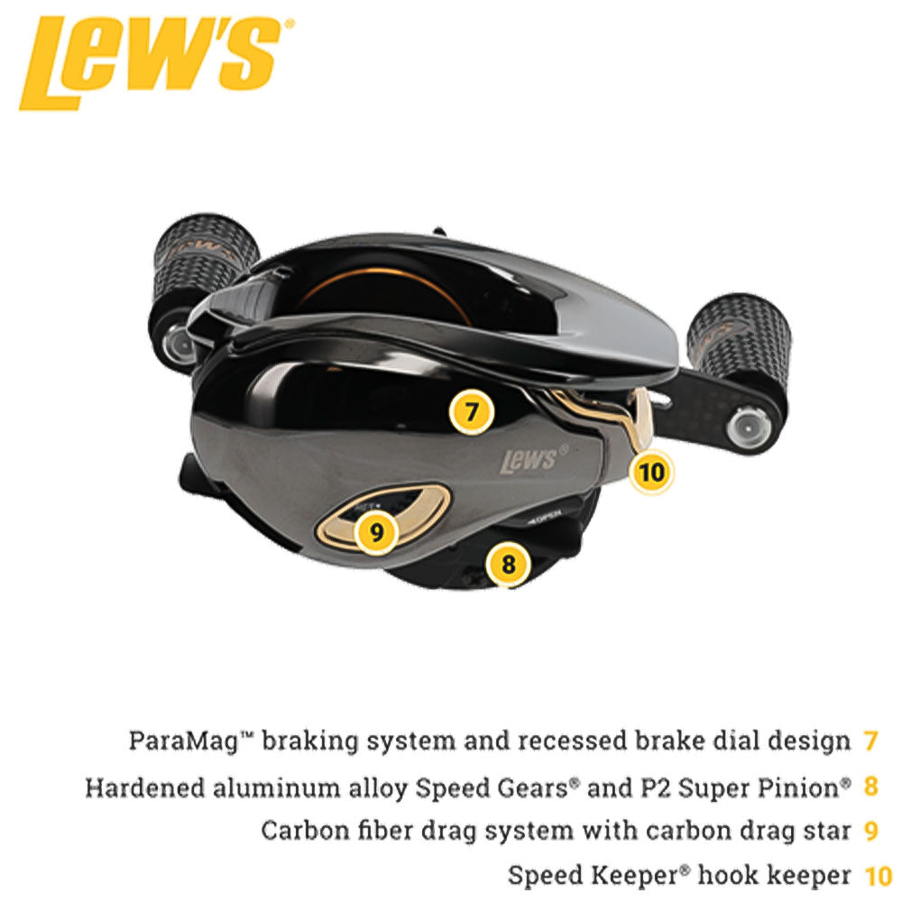 Lews Team Lews Elite Ti Baitcast 751