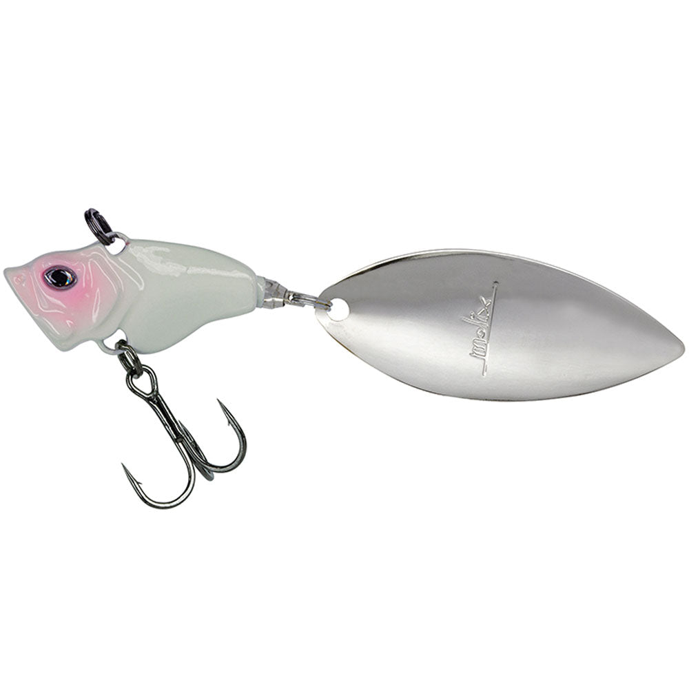 Molix Trago Spin Tail Willow 21 g 34 oz Pearl White