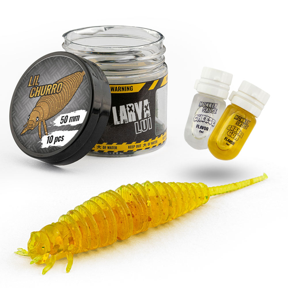 Monkey Lures Larva Lui 50 mm Lil Churro