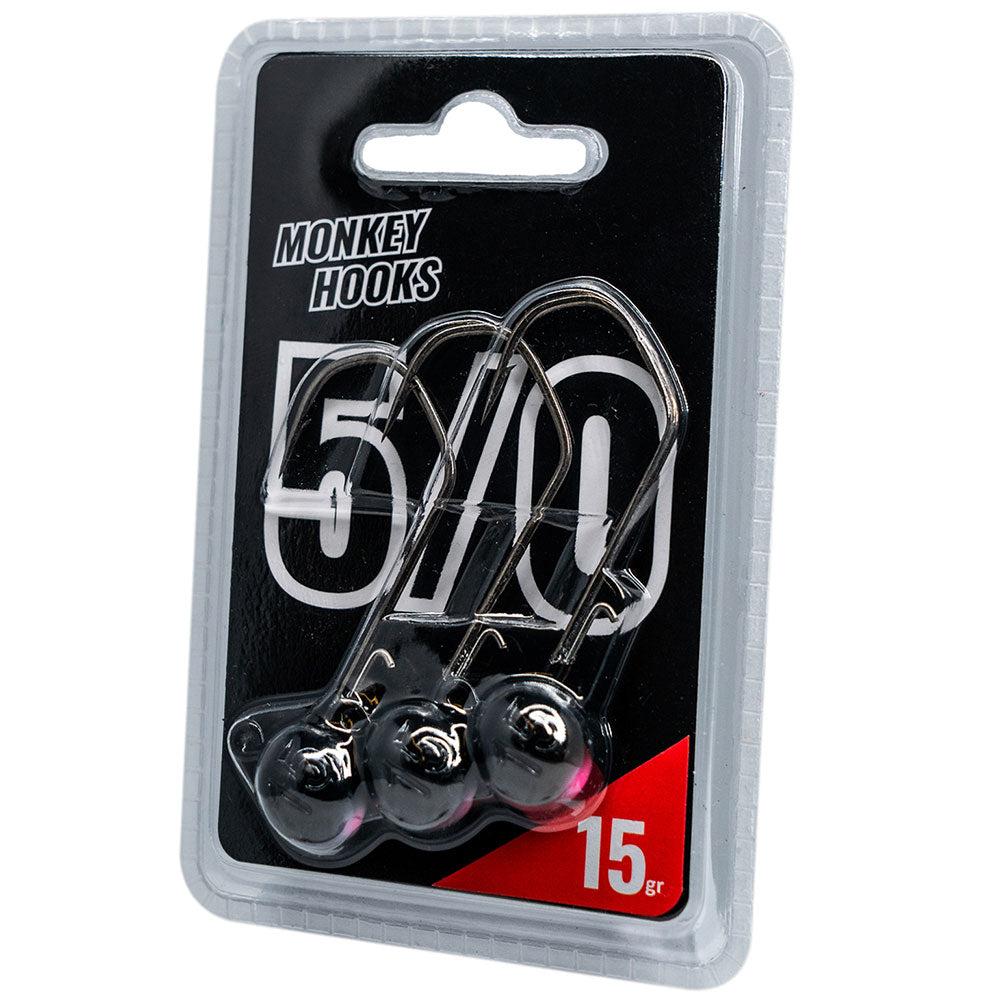 Monkey Lures Monkey Hooks 50 3,0 g Black Pink
